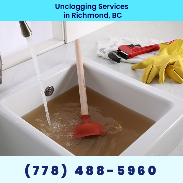 Unclogging Services Richmond